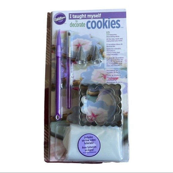 Wilton I Taught Myself to Decorate Cookies Set - New in Package - Picture 1 of 5